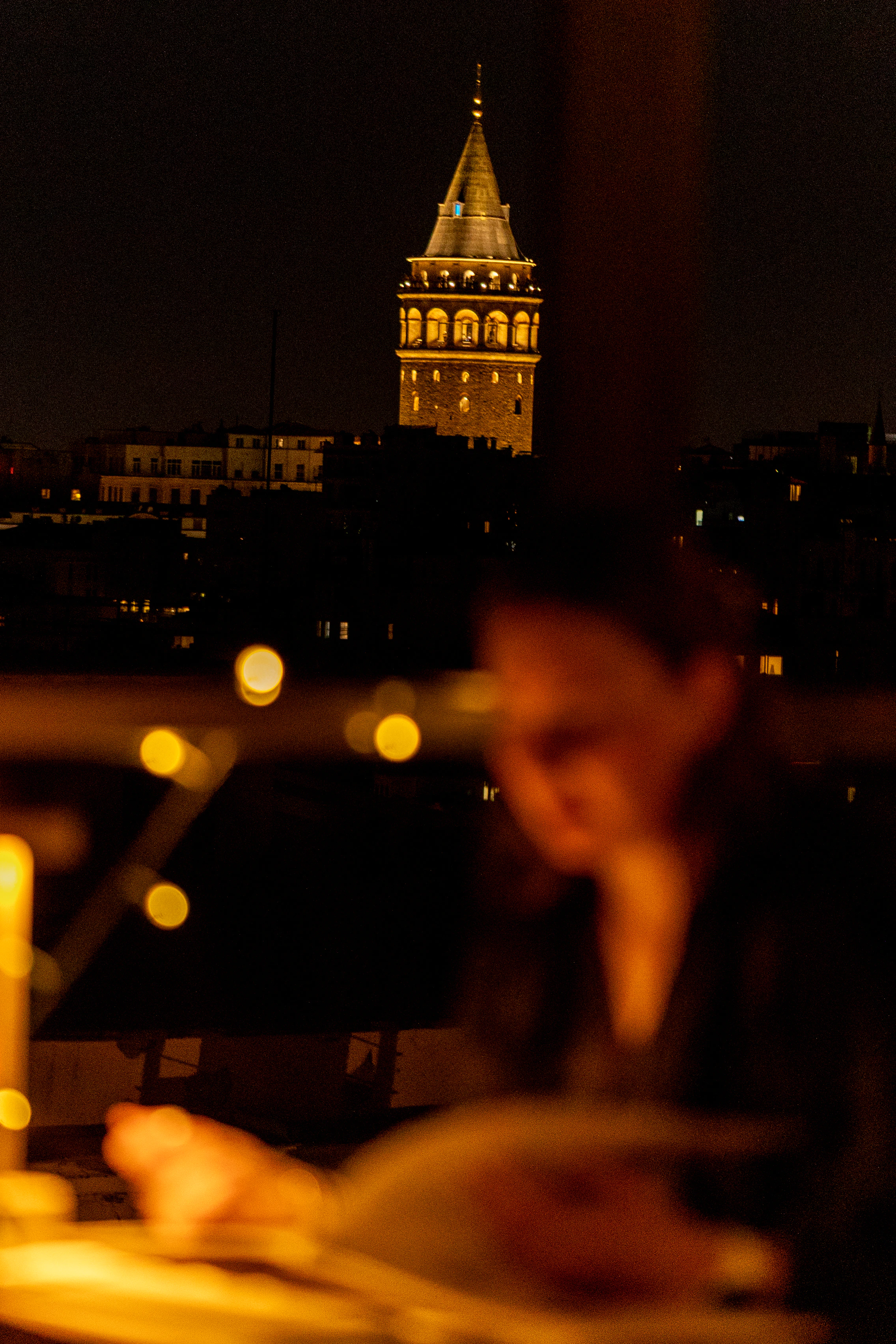 Arwin Roof blue hour view