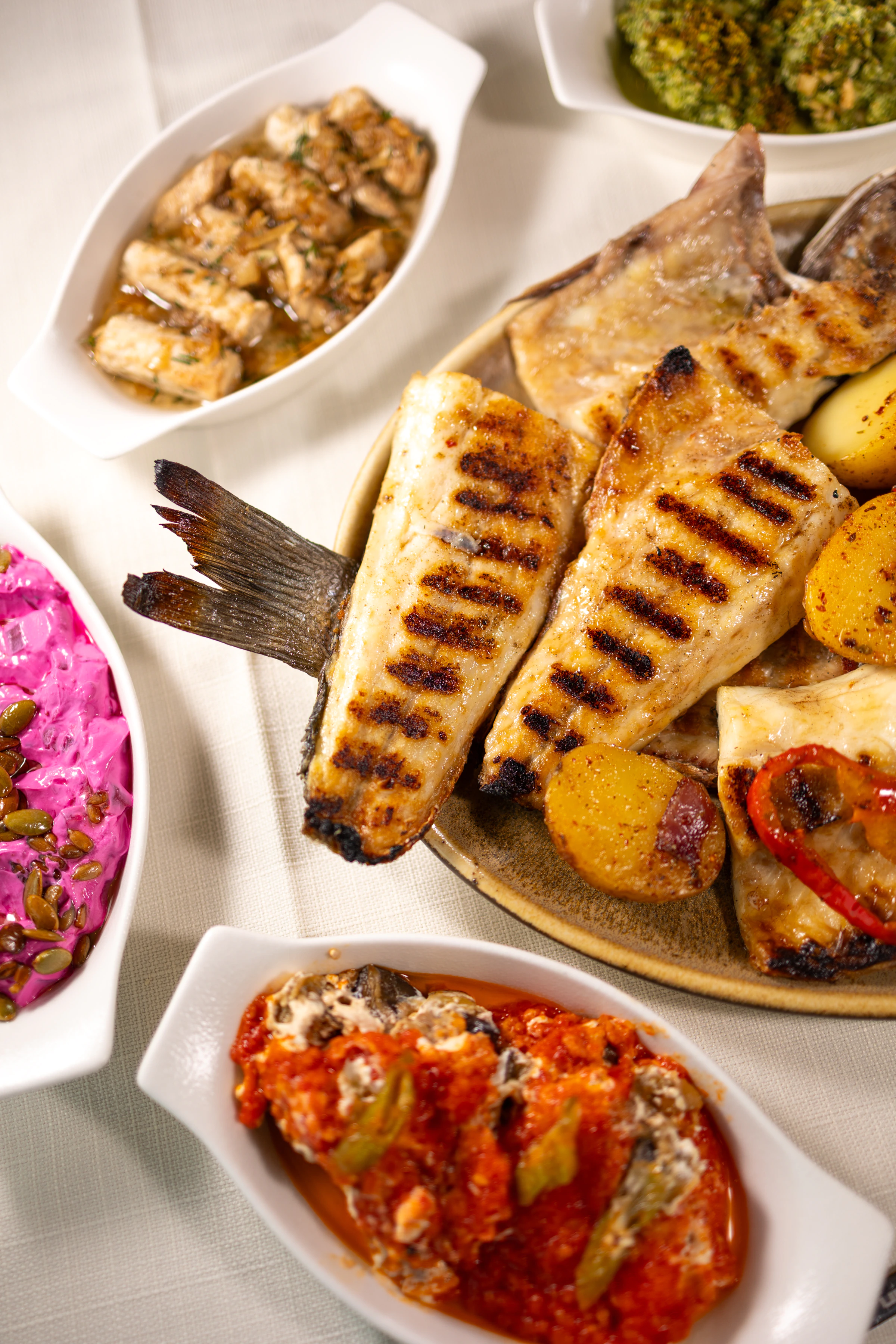 Arwin Roof seafood plate